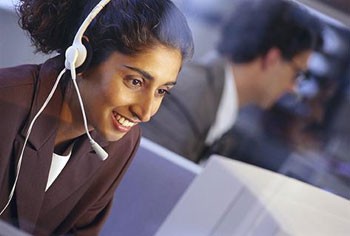 Call Center Woman